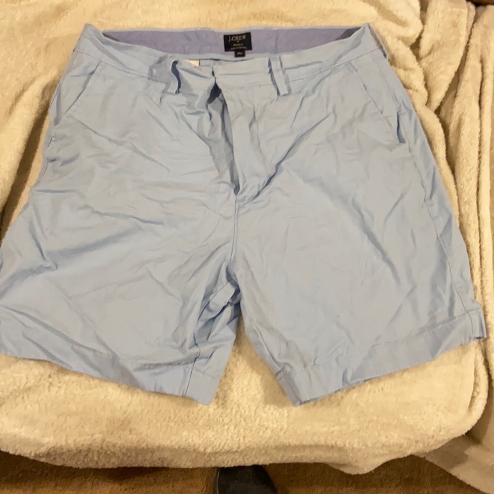 JCrew Light Blue 7” shorts